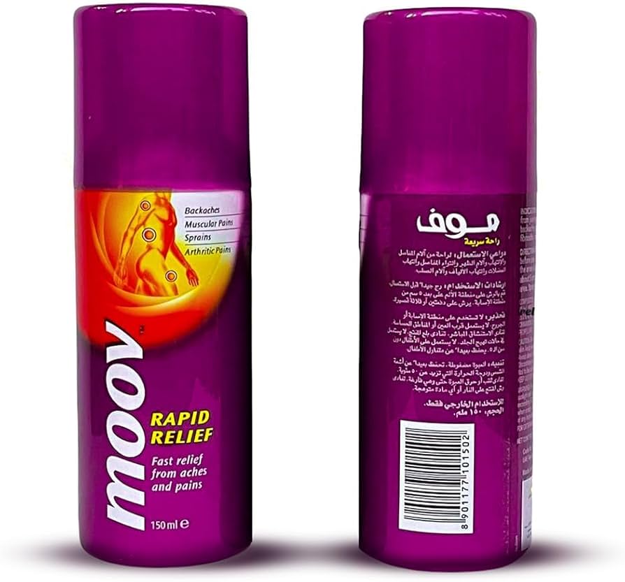 Moov Pain Relief Specialist Active Spray (India) - 150 ml